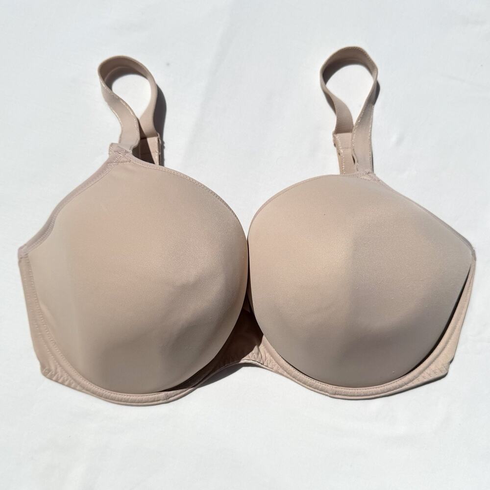 Freya Fancies Molded Underwire T Shirt Bra 38H Nude Beige AA1030